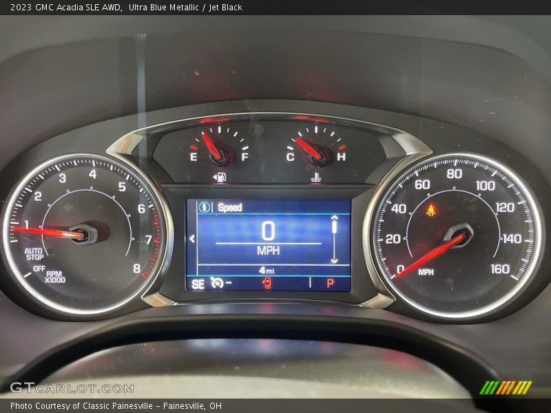 Ultra Blue Metallic / Jet Black 2023 GMC Acadia SLE AWD