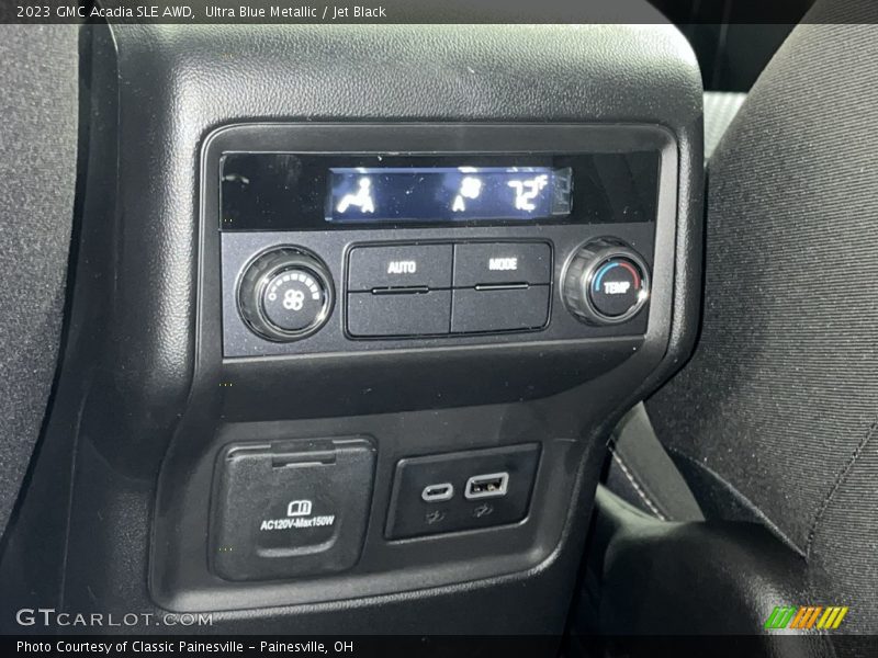Ultra Blue Metallic / Jet Black 2023 GMC Acadia SLE AWD