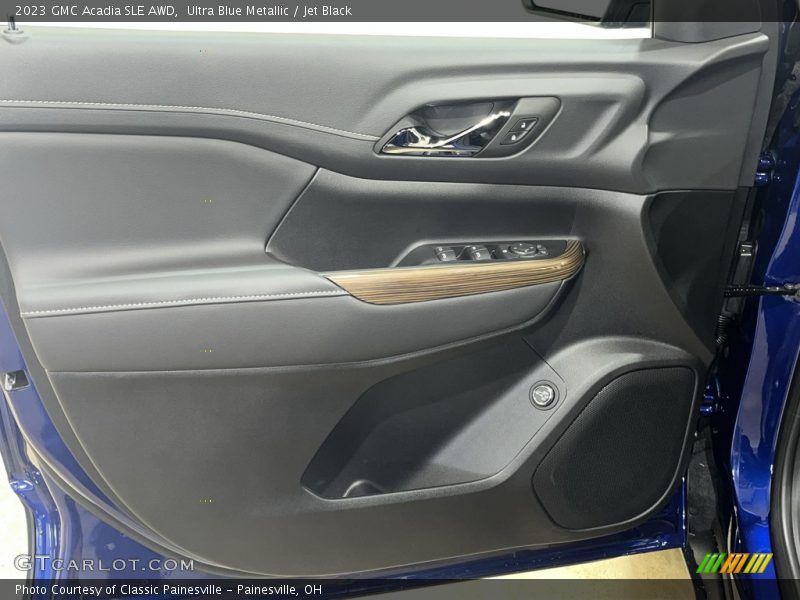 Ultra Blue Metallic / Jet Black 2023 GMC Acadia SLE AWD
