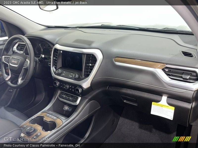 Ultra Blue Metallic / Jet Black 2023 GMC Acadia SLE AWD