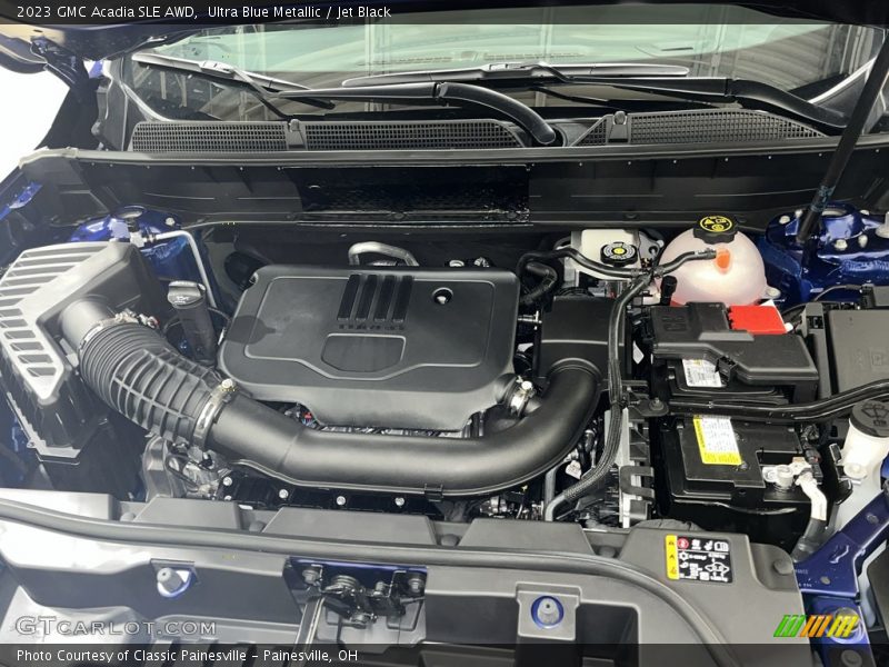 Ultra Blue Metallic / Jet Black 2023 GMC Acadia SLE AWD