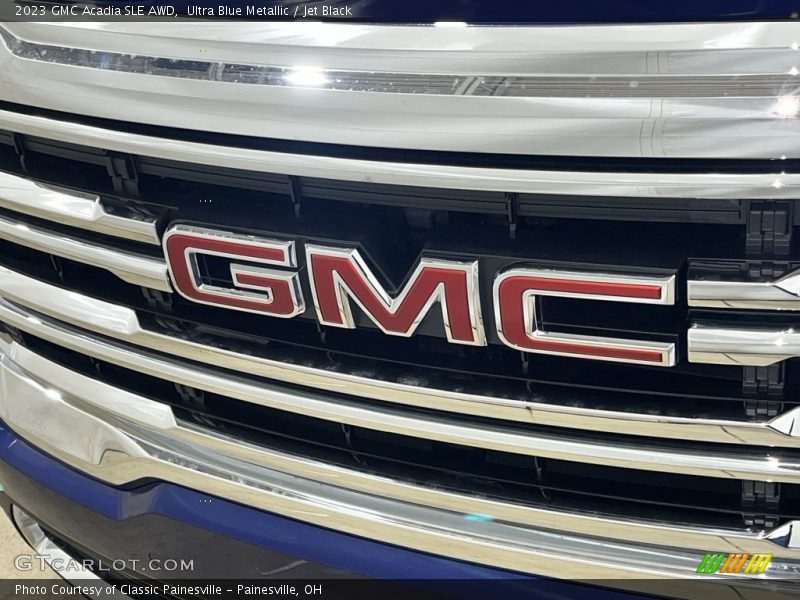 Ultra Blue Metallic / Jet Black 2023 GMC Acadia SLE AWD