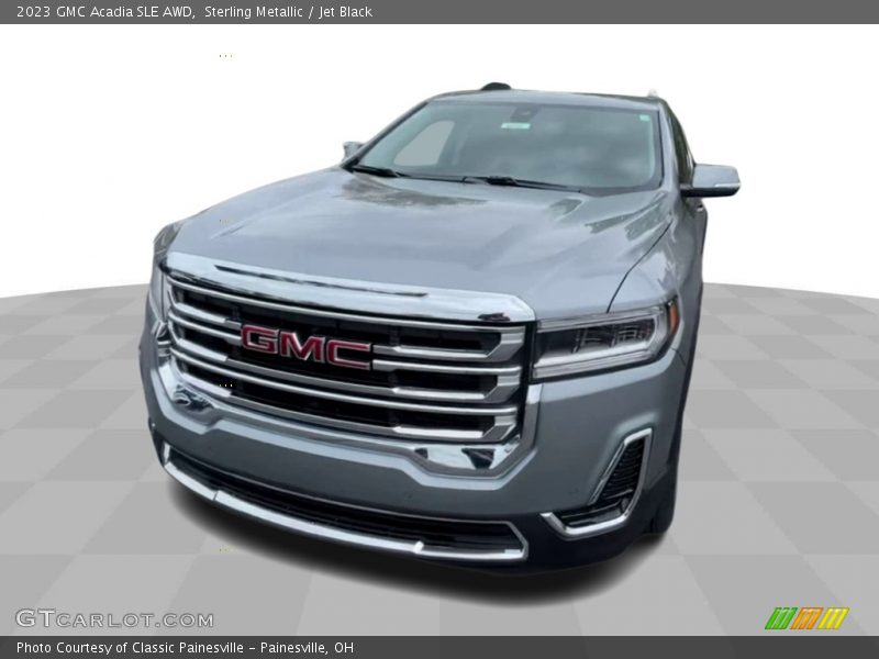 Sterling Metallic / Jet Black 2023 GMC Acadia SLE AWD