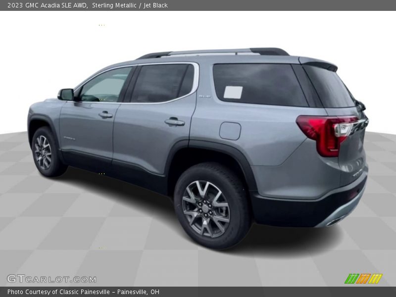 Sterling Metallic / Jet Black 2023 GMC Acadia SLE AWD