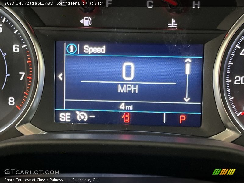 Sterling Metallic / Jet Black 2023 GMC Acadia SLE AWD