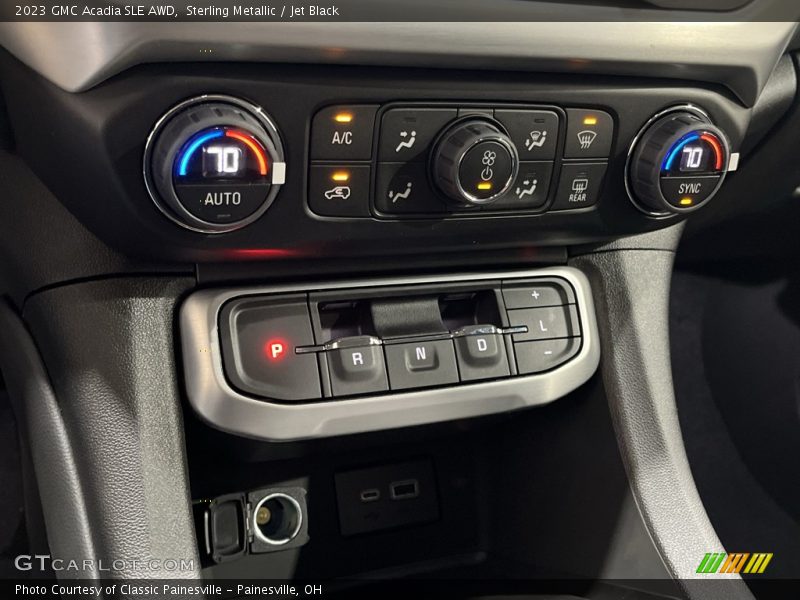Sterling Metallic / Jet Black 2023 GMC Acadia SLE AWD