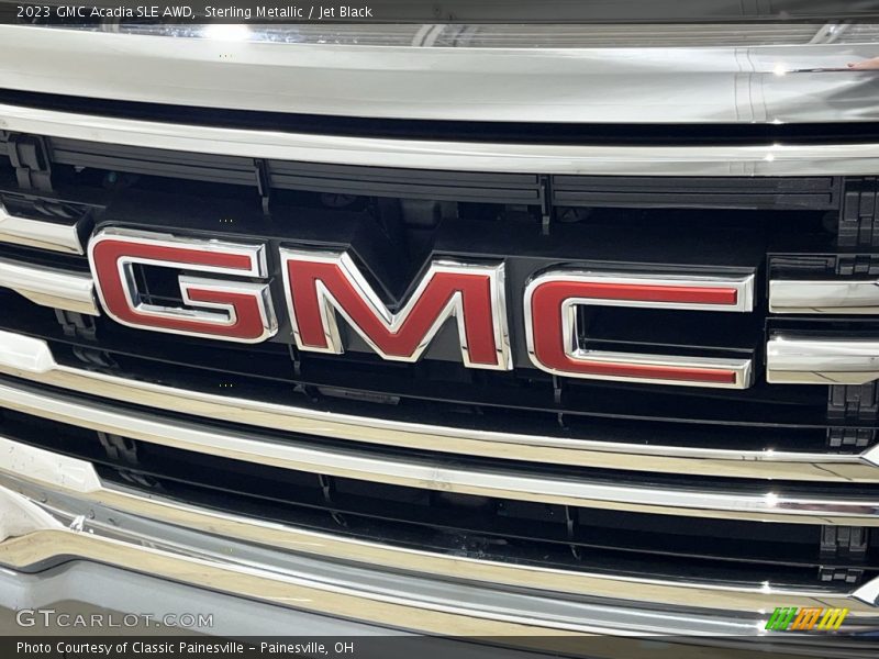 Sterling Metallic / Jet Black 2023 GMC Acadia SLE AWD