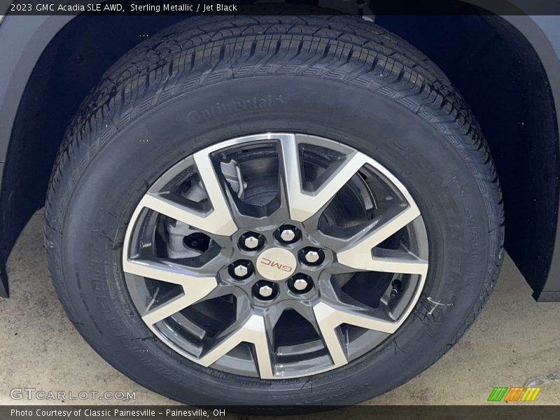 Sterling Metallic / Jet Black 2023 GMC Acadia SLE AWD