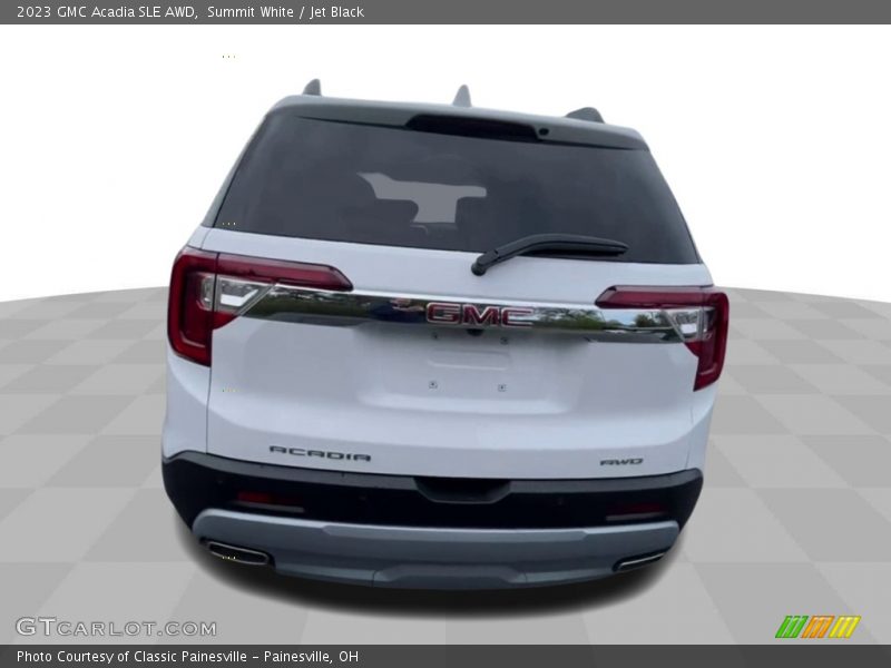 Summit White / Jet Black 2023 GMC Acadia SLE AWD