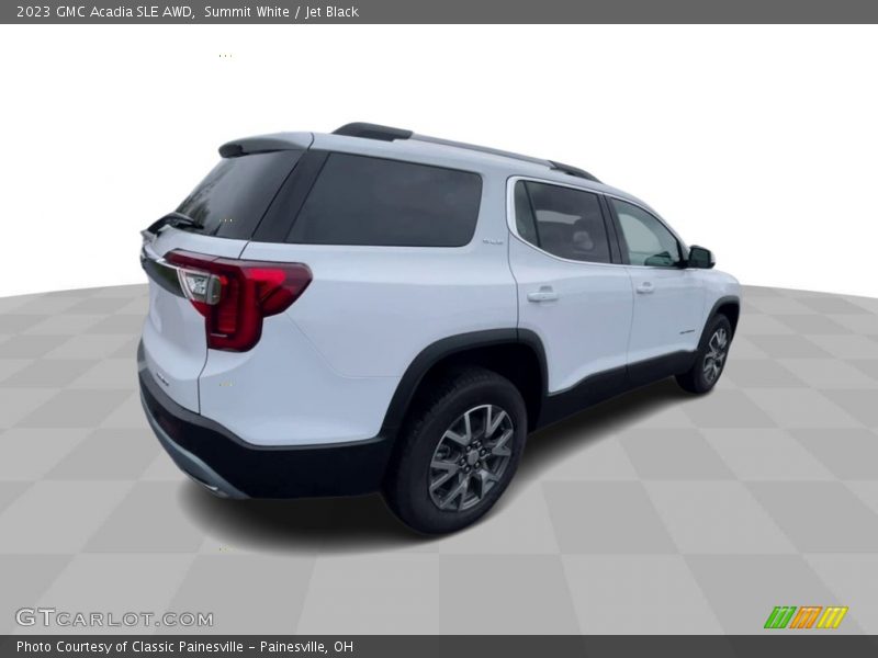 Summit White / Jet Black 2023 GMC Acadia SLE AWD