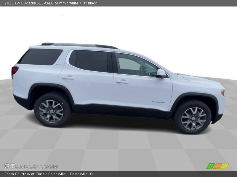 Summit White / Jet Black 2023 GMC Acadia SLE AWD