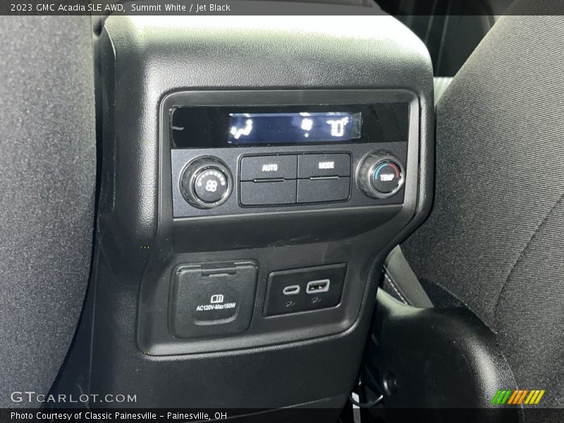 Summit White / Jet Black 2023 GMC Acadia SLE AWD