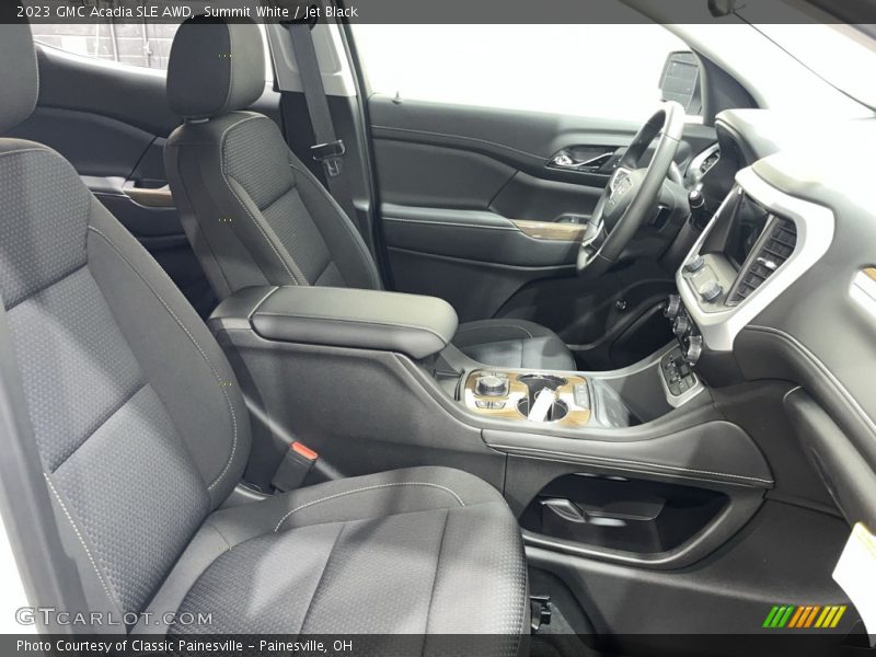Summit White / Jet Black 2023 GMC Acadia SLE AWD