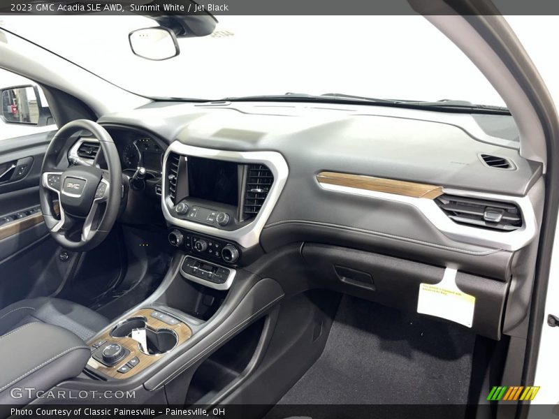 Summit White / Jet Black 2023 GMC Acadia SLE AWD