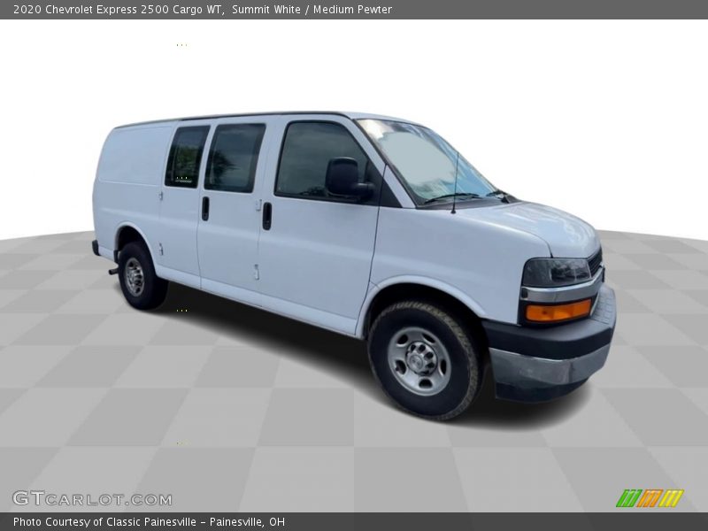 Summit White / Medium Pewter 2020 Chevrolet Express 2500 Cargo WT