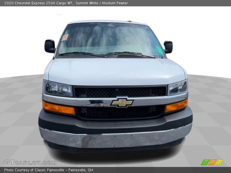 Summit White / Medium Pewter 2020 Chevrolet Express 2500 Cargo WT