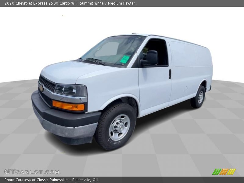Summit White / Medium Pewter 2020 Chevrolet Express 2500 Cargo WT