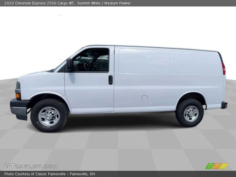 Summit White / Medium Pewter 2020 Chevrolet Express 2500 Cargo WT
