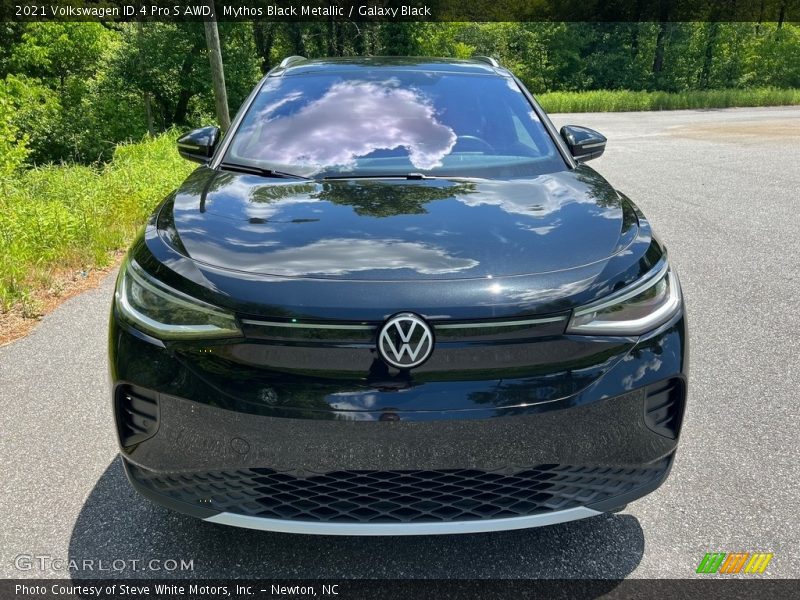 Mythos Black Metallic / Galaxy Black 2021 Volkswagen ID.4 Pro S AWD