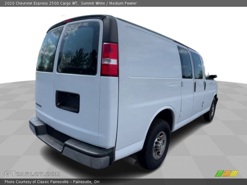 Summit White / Medium Pewter 2020 Chevrolet Express 2500 Cargo WT