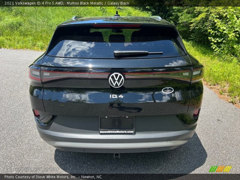 Mythos Black Metallic / Galaxy Black 2021 Volkswagen ID.4 Pro S AWD