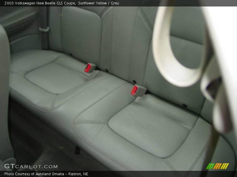 Sunflower Yellow / Grey 2003 Volkswagen New Beetle GLS Coupe