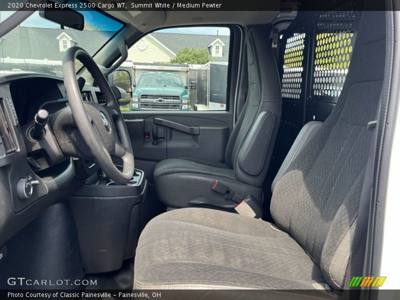 Summit White / Medium Pewter 2020 Chevrolet Express 2500 Cargo WT