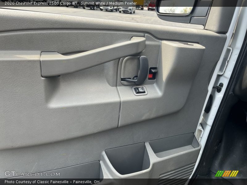 Summit White / Medium Pewter 2020 Chevrolet Express 2500 Cargo WT