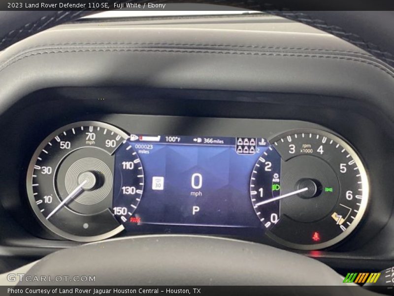  2023 Defender 110 SE 110 SE Gauges