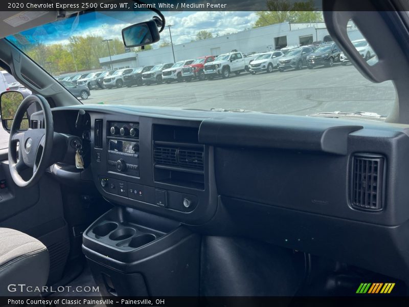 Summit White / Medium Pewter 2020 Chevrolet Express 2500 Cargo WT