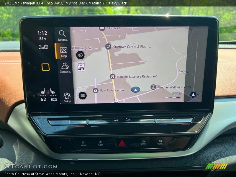 Navigation of 2021 ID.4 Pro S AWD