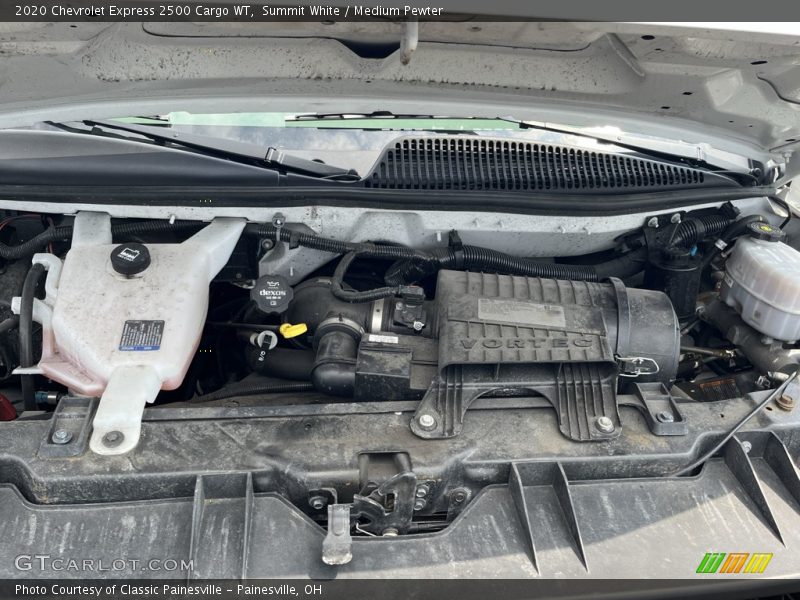 Summit White / Medium Pewter 2020 Chevrolet Express 2500 Cargo WT