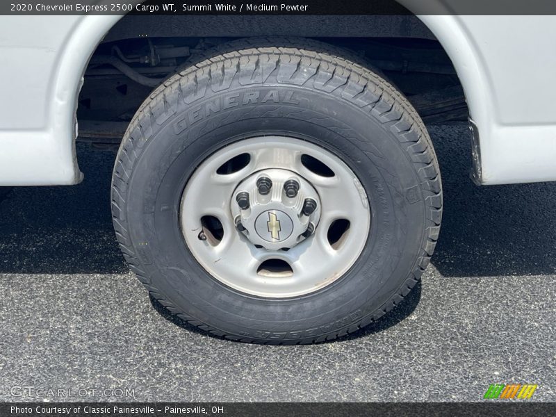 Summit White / Medium Pewter 2020 Chevrolet Express 2500 Cargo WT