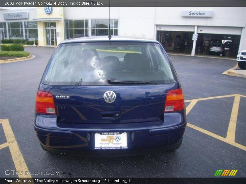 Indigo Blue / Black 2003 Volkswagen Golf GLS 4 Door