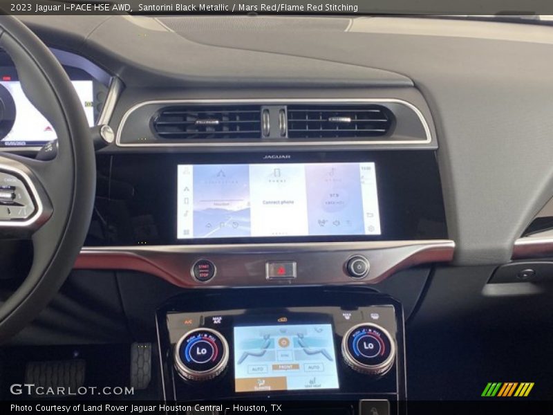 Controls of 2023 I-PACE HSE AWD