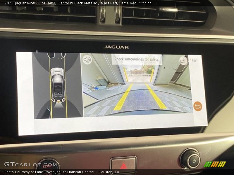 Controls of 2023 I-PACE HSE AWD