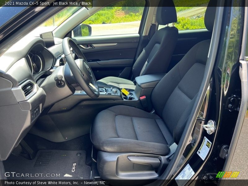 Front Seat of 2021 CX-5 Sport