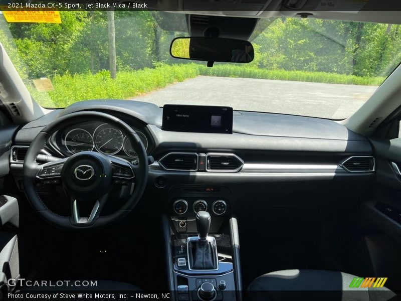 Dashboard of 2021 CX-5 Sport