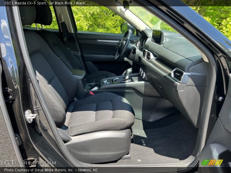 Front Seat of 2021 CX-5 Sport