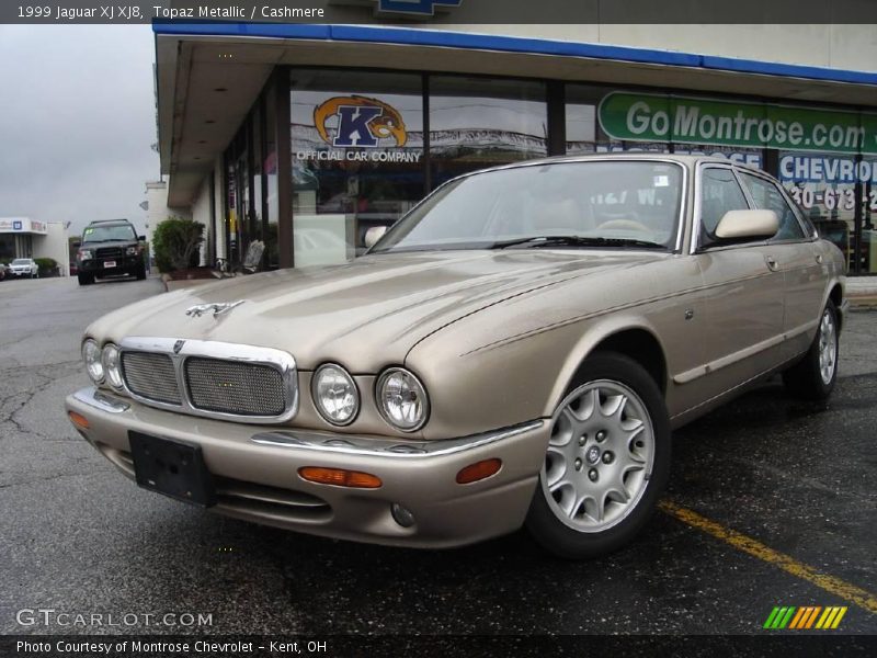 Topaz Metallic / Cashmere 1999 Jaguar XJ XJ8