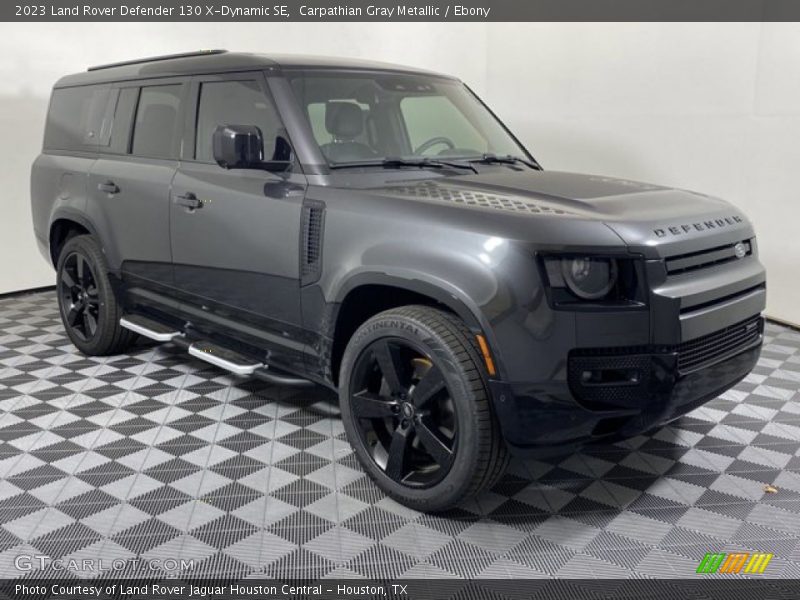 Carpathian Gray Metallic / Ebony 2023 Land Rover Defender 130 X-Dynamic SE