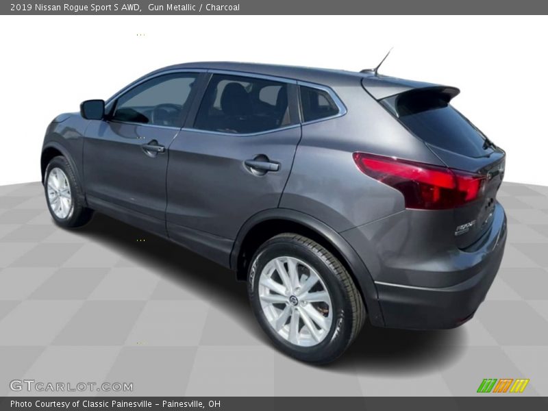 Gun Metallic / Charcoal 2019 Nissan Rogue Sport S AWD