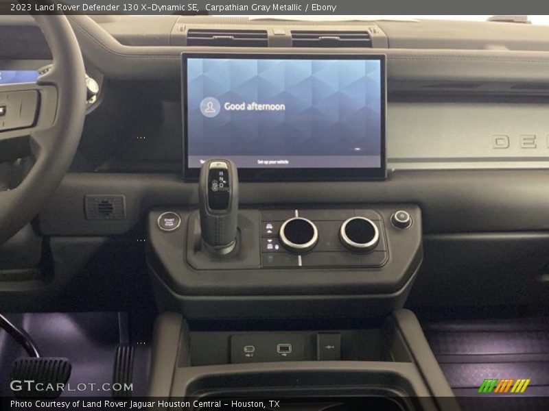 Carpathian Gray Metallic / Ebony 2023 Land Rover Defender 130 X-Dynamic SE