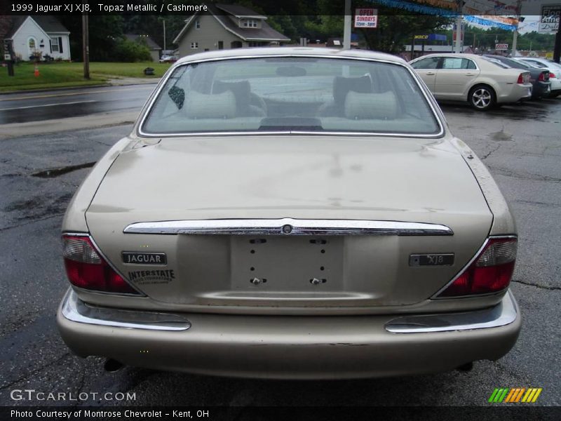 Topaz Metallic / Cashmere 1999 Jaguar XJ XJ8