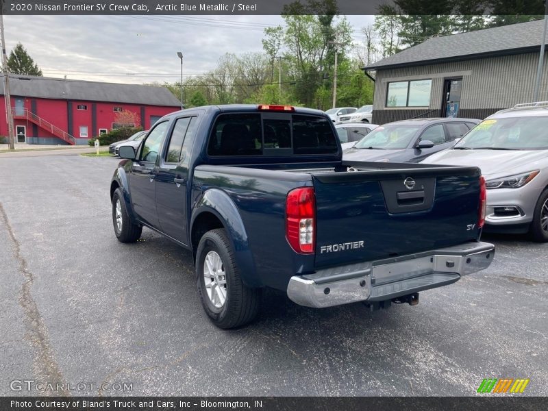 Arctic Blue Metallic / Steel 2020 Nissan Frontier SV Crew Cab