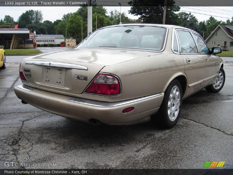 Topaz Metallic / Cashmere 1999 Jaguar XJ XJ8