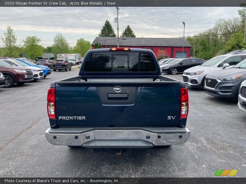 Arctic Blue Metallic / Steel 2020 Nissan Frontier SV Crew Cab