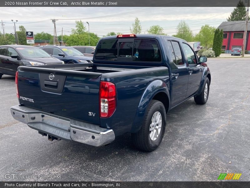 Arctic Blue Metallic / Steel 2020 Nissan Frontier SV Crew Cab