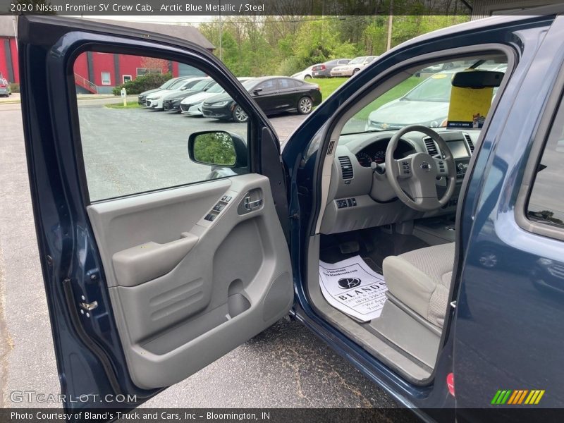 Arctic Blue Metallic / Steel 2020 Nissan Frontier SV Crew Cab
