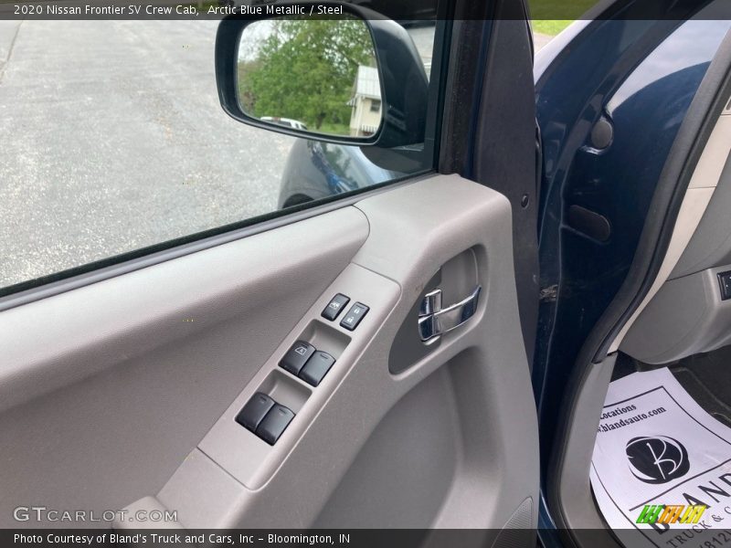 Arctic Blue Metallic / Steel 2020 Nissan Frontier SV Crew Cab
